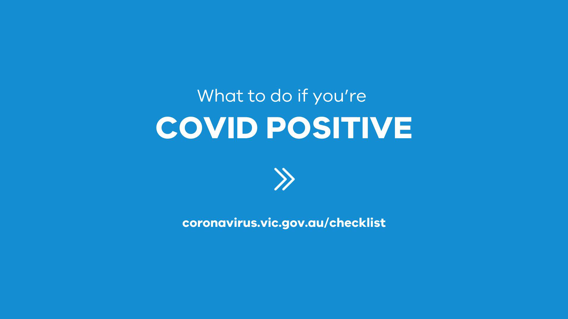 What to do if you're COVID-positive