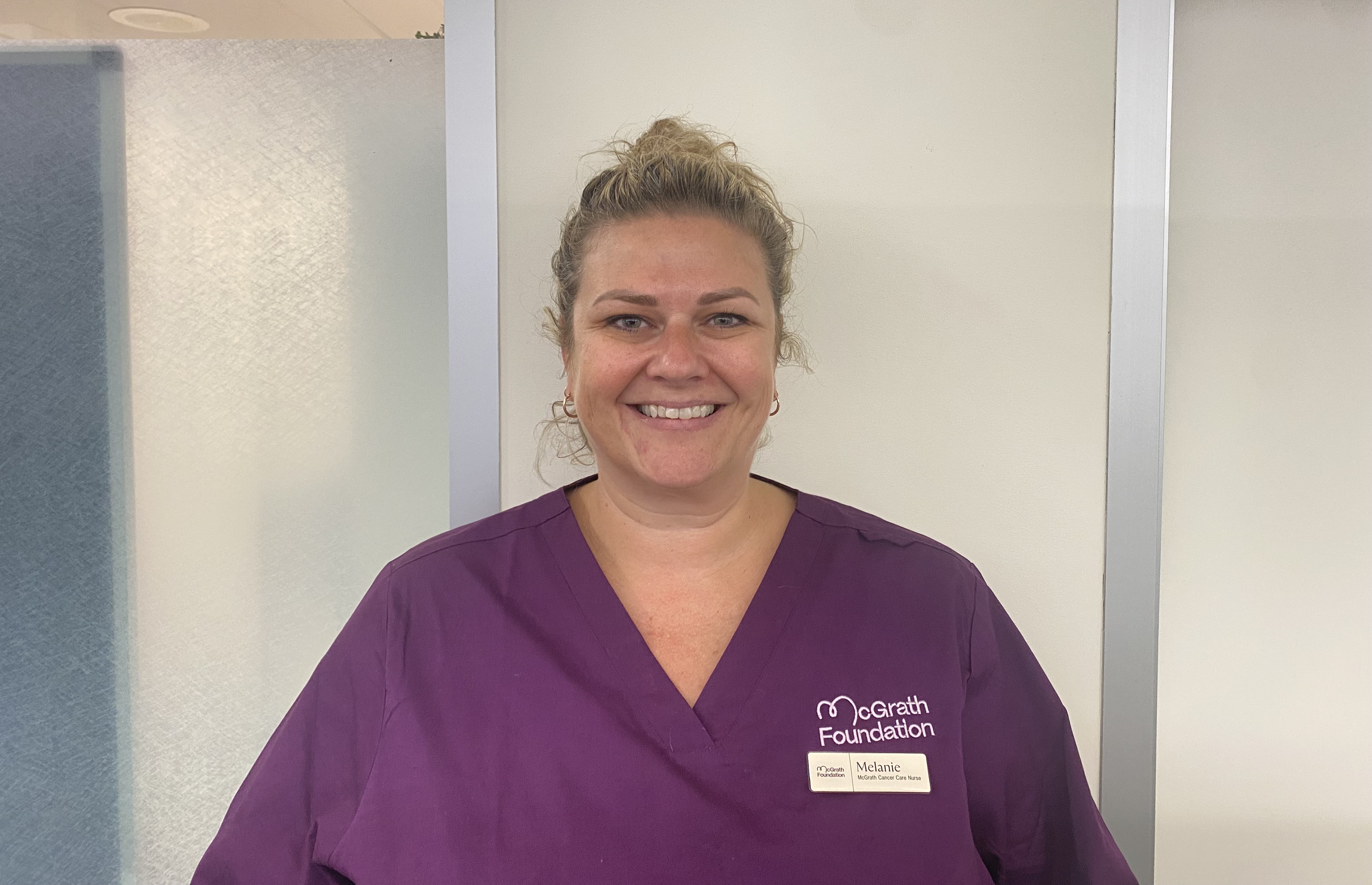 McGrath Cancer Care Nurse Melanie Alford, located at Grampians Health Ballarat.