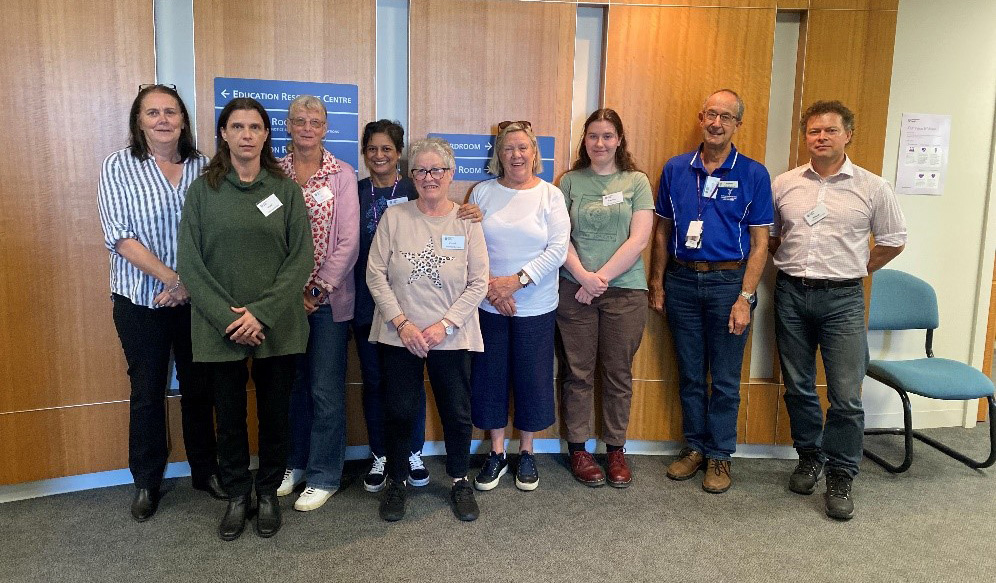 Our newly inducted Grampians Health Ballarat volunteers