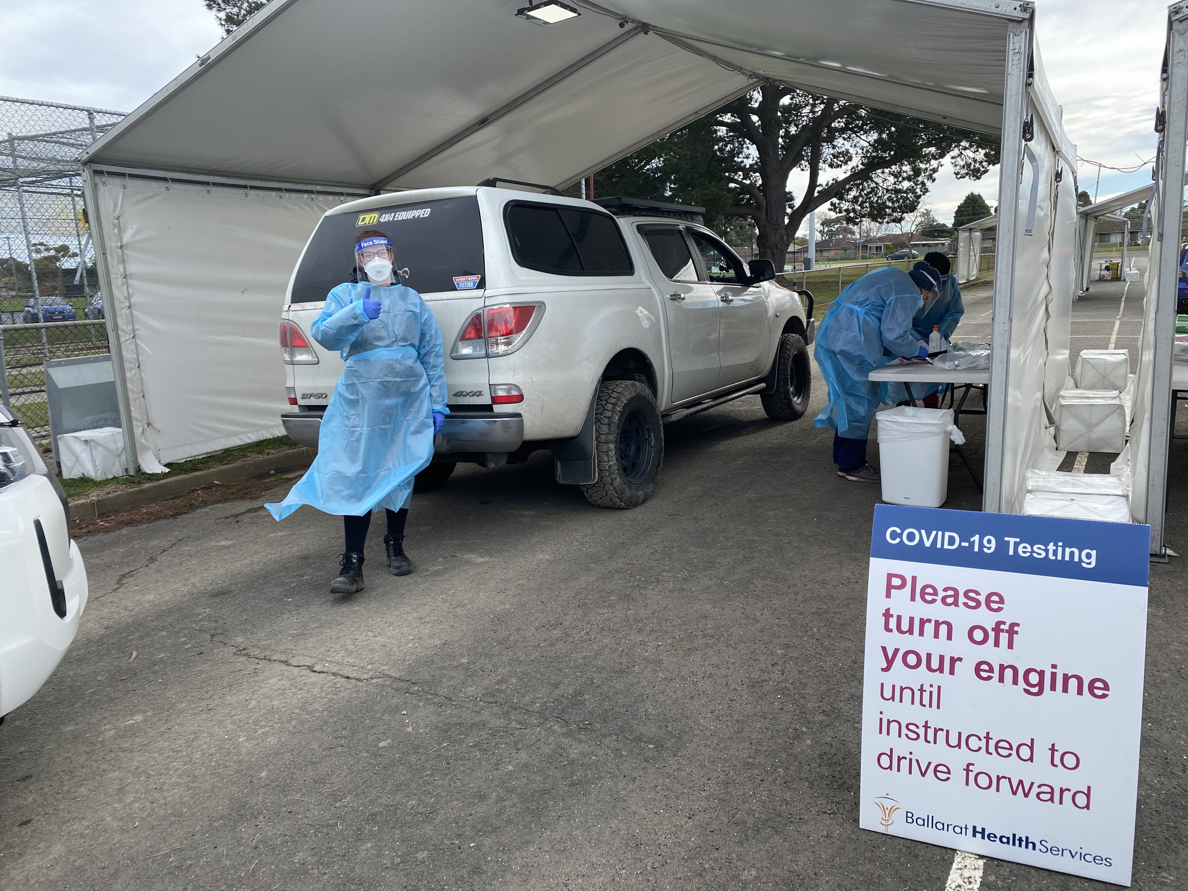 Creswick Road testing site winding down