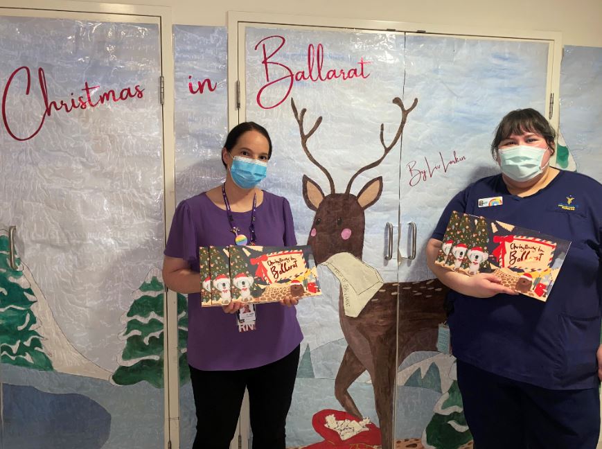 Joanne Pegg, Nurse Unit Manager of the Special Care Nursery, and Jessica Herrmann, Registered Nurse, Special Care Nursery.